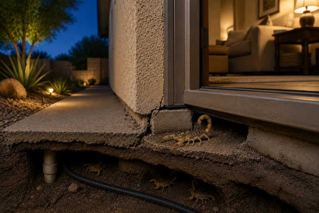 Why scorpions keep returning to a property