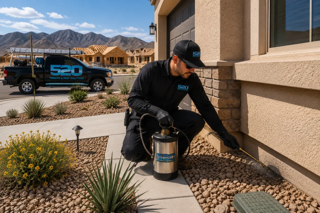 Reducing scorpions around a new home