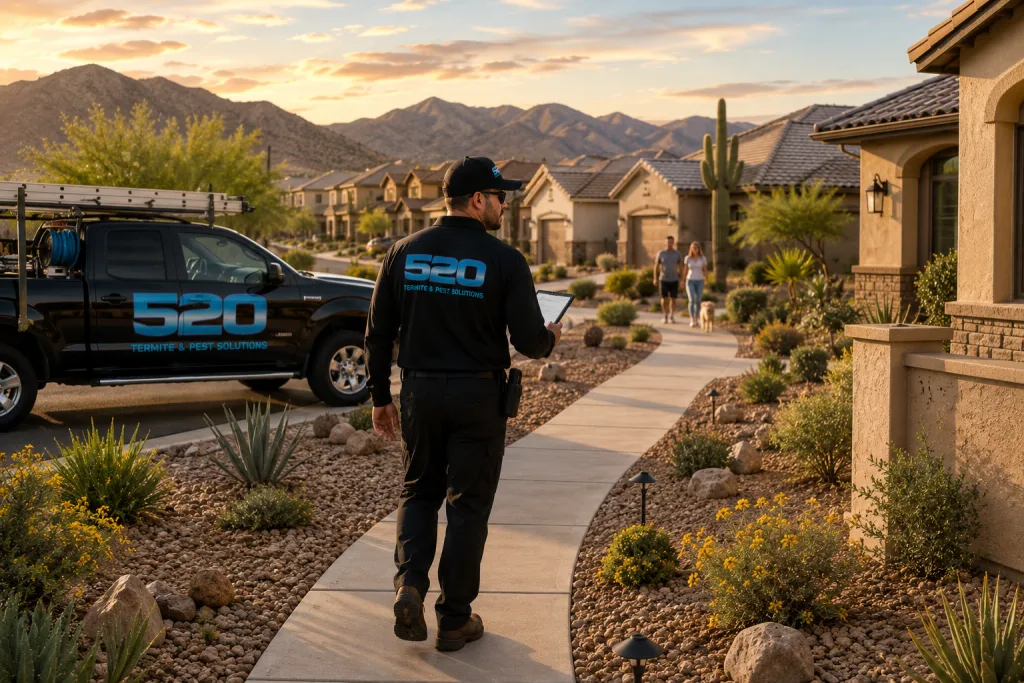 Monthly scorpion control service in new communities
